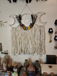Image 1 of Triple Goddess Dream Catcher
