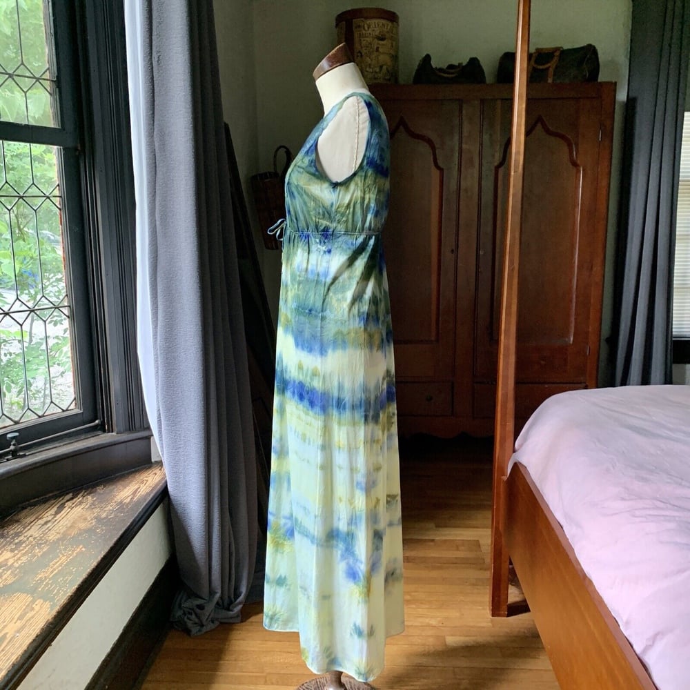 Green Gardens Slip Dress 36