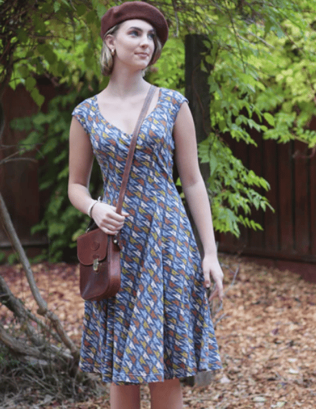 Image of Ready Dress in Quail Print