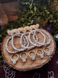 Image 1 of 3 Piece Rainbow Moonstone Set
