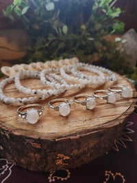 Image 2 of 3 Piece Rainbow Moonstone Set