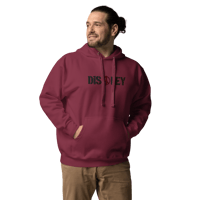 Image 3 of DISOBEY EMBROIDERED UNISEX PREMIUM HOODIE