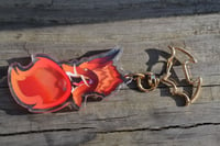 Image 1 of Avatar TLA Dragon Fire Quicksand Acrylic Charm