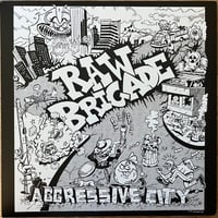 RAW BRIGADE - "Aggressive City" LP