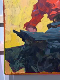 Image 5 of The Joy Of Resistance - 18x24" Acrylic on wood panel