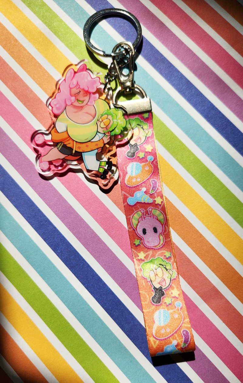 Charm & Lanyard Set - Gummy and the Doctor