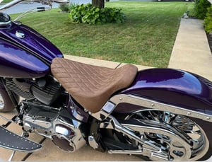 Image of Diamond Stitch Solo seat