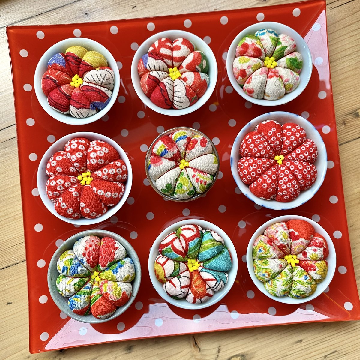 Japanese Pin cushions The Crafty Squirrel