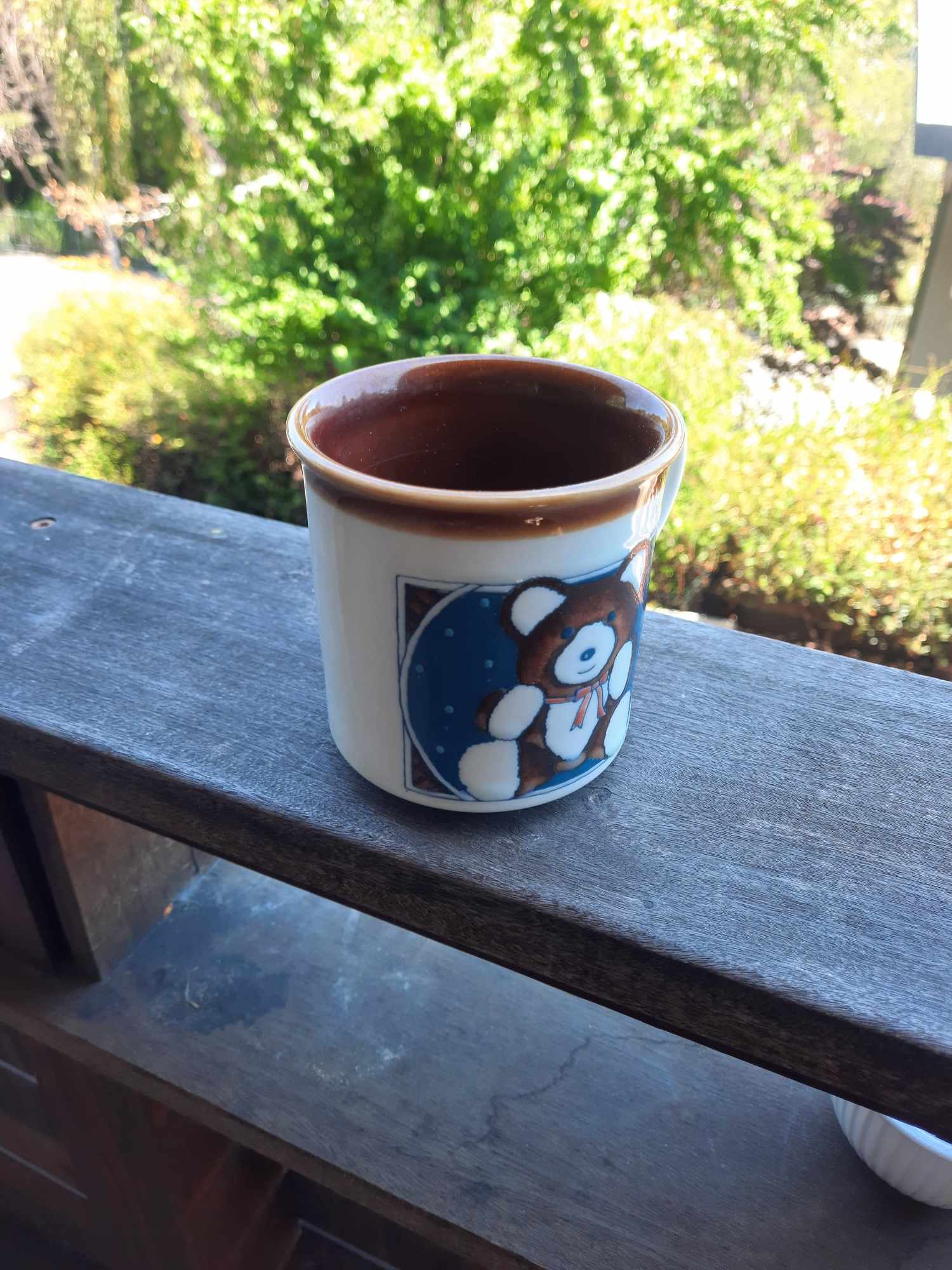 Image of Vintage Japanese Teddy Bear Mug