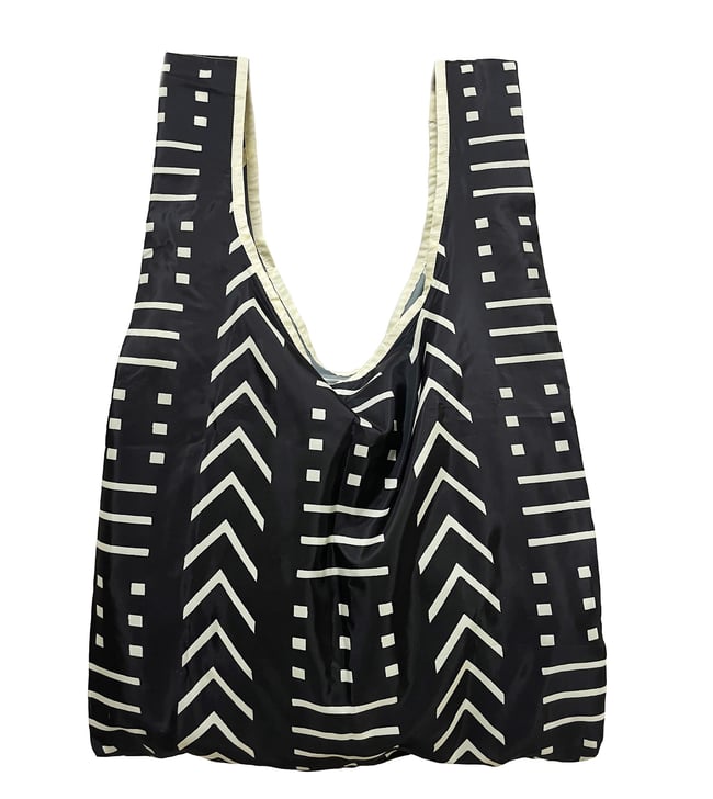 Reusable Shopping Bag with Carrying Pouch : Mali geo