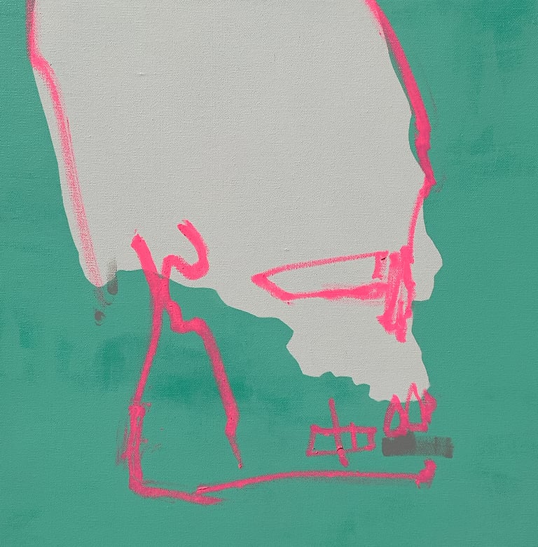 SIP (original painting) on stretched canvas Image 3