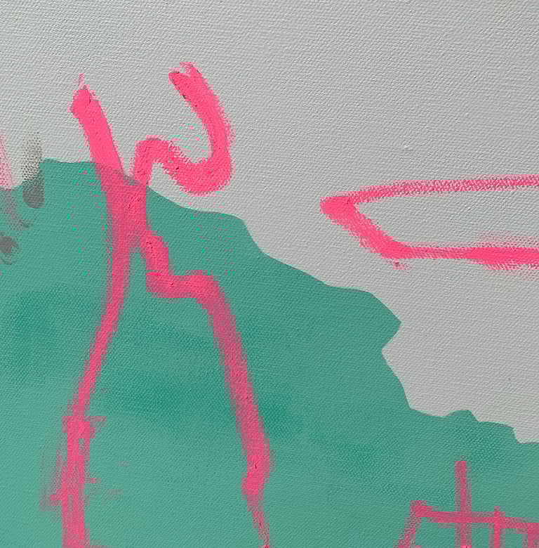 SIP (original painting) on stretched canvas Image 5