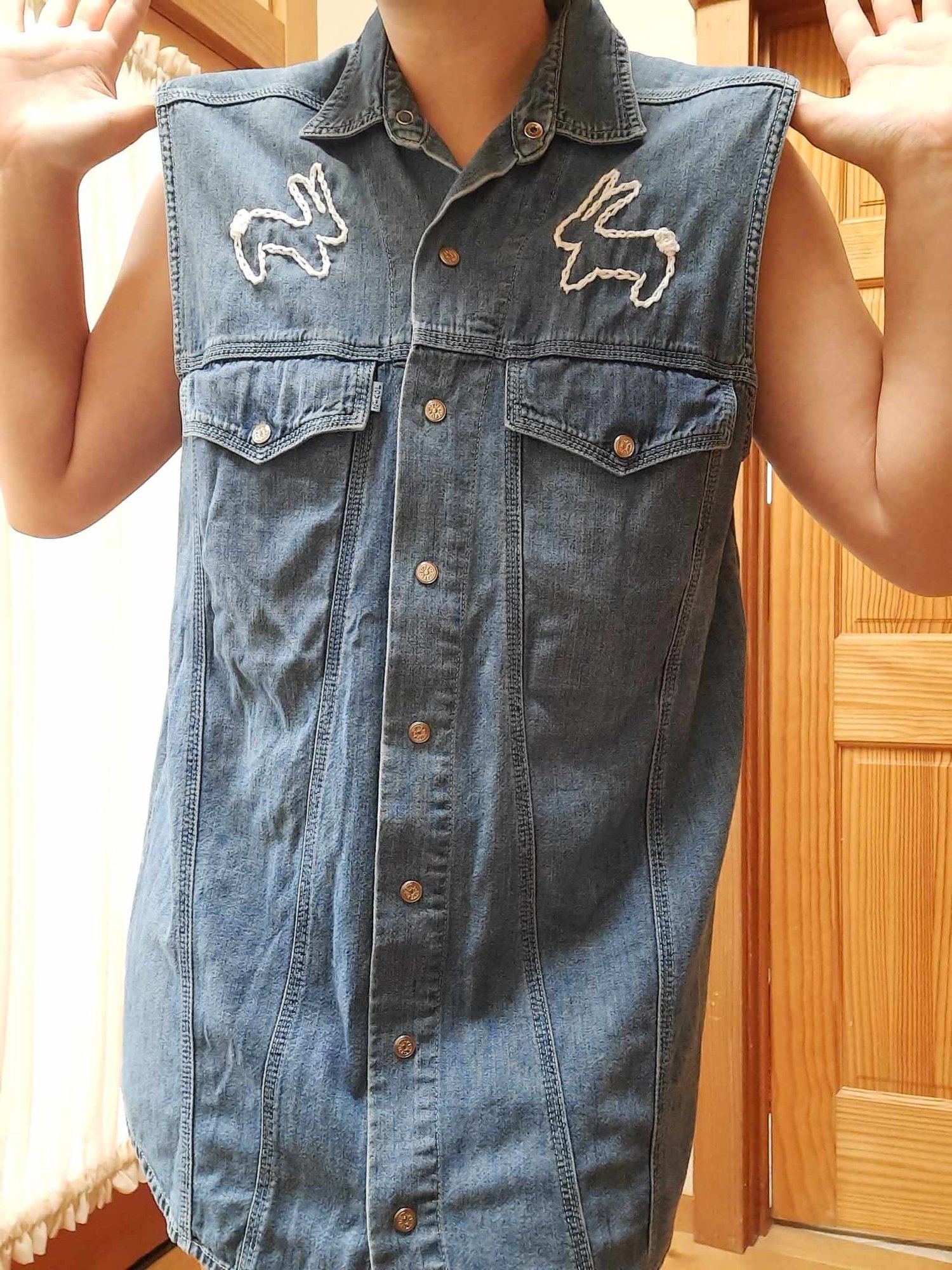 Image of "Vintage" Levi's Bunny Shirt/Dress