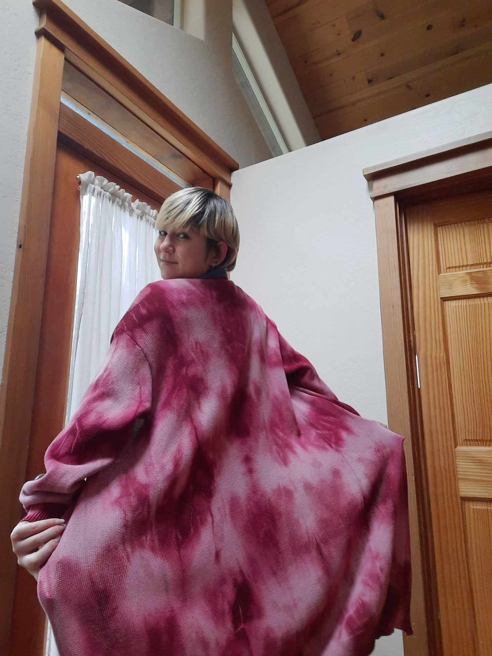 Image of Maroon Cardigan