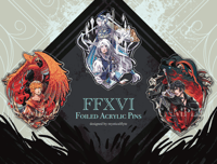 Image 5 of [IN-STOCK] FFXVI Foiled Acrylic Pins