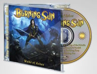 Image 2 of BURNING SUN - Wake of Ashes CD
