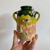 Image 4 of Ceramic Earthenware Bud Vase I
