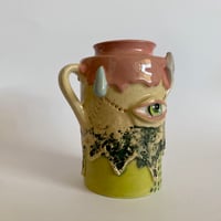 Image 2 of Ceramic Earthenware Bud Vase V