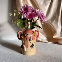 Image 1 of Ceramic Earthenware Bud Vase VII