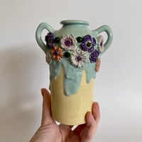 Image 2 of Ceramic Earthenware Bud Vase VIII
