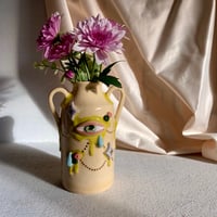 Image 1 of Ceramic Earthenware Bud Vase X
