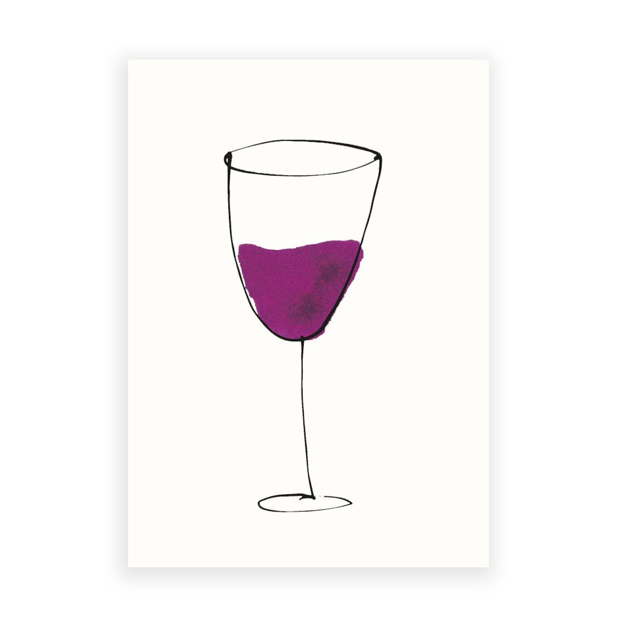 Image of Wine glass / Verre du vin
