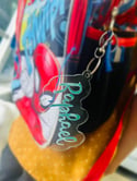 Acrylic Keychain with Name Engraved 3"