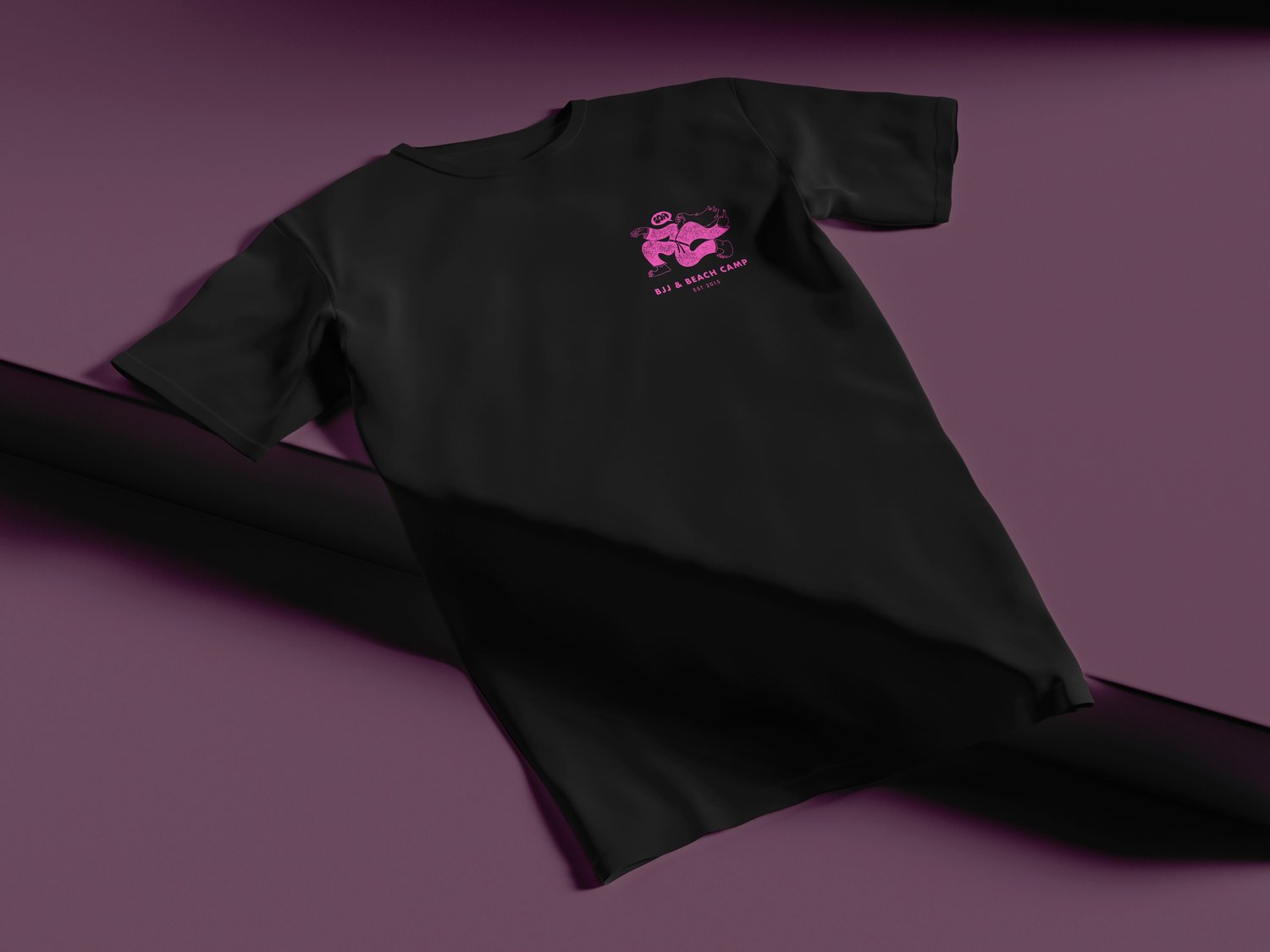 Image of BJJ&BEACH CAMP 2023 limited edition T-shirt