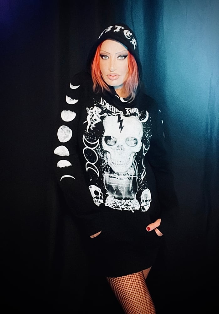 Image of Witching Hour Hoodie Dress