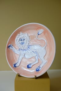 Image 2 of Small Relief Lion Plate
