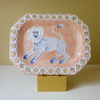 Image 1 of  Relief Lion - Romantic Platter
