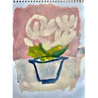 Original: Peonies in vase