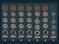 NEW! Vintage Neve Modules  Print 100 MADE 24"x18"