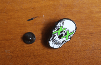 Image 3 of Rogues! The Podcast Hard Enamel pin