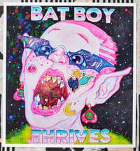 Image 1 of Bat Boy THRIVES Holographic Print
