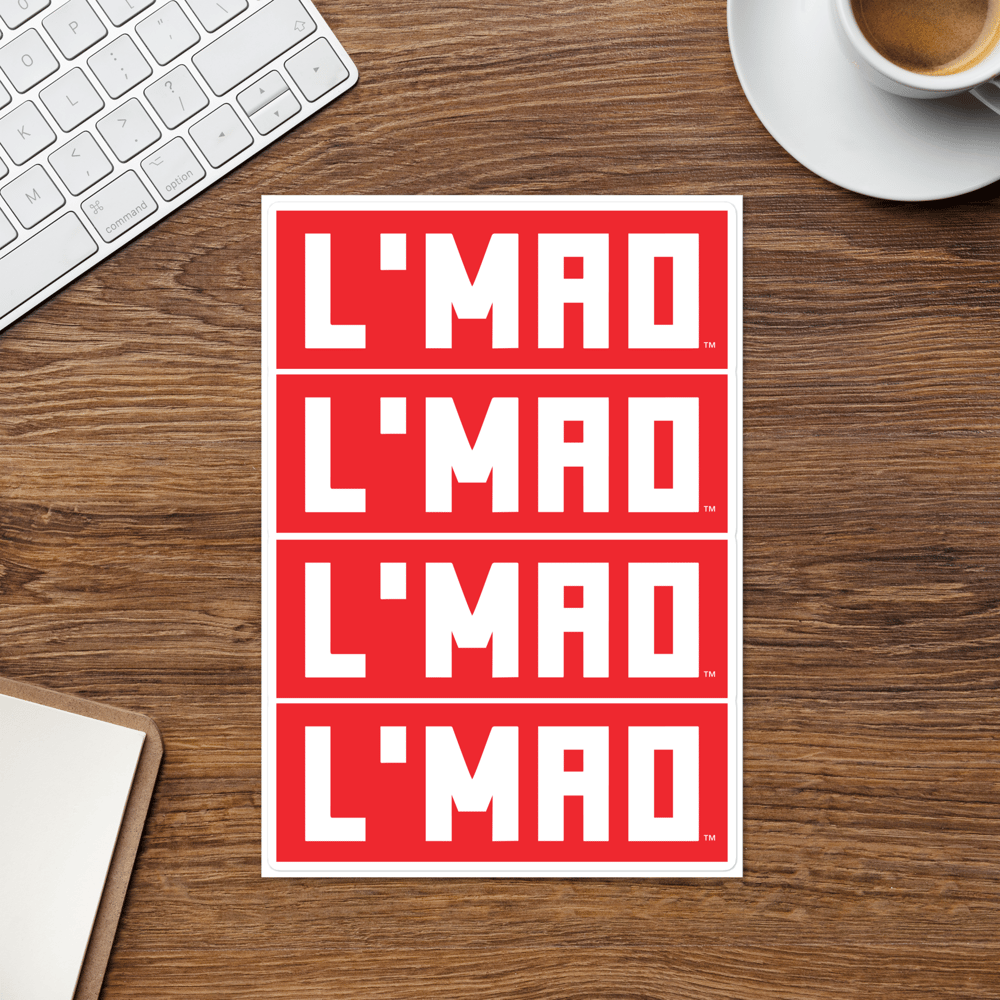 Image of L'MAO Sticker sheet (4)