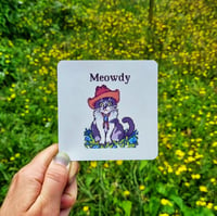 Image 1 of Meowdy - Single Sticker