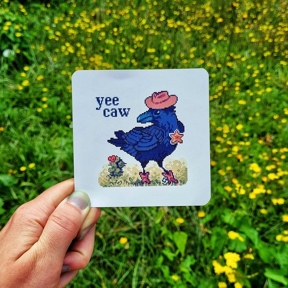 Yee-caw - Single Sticker 