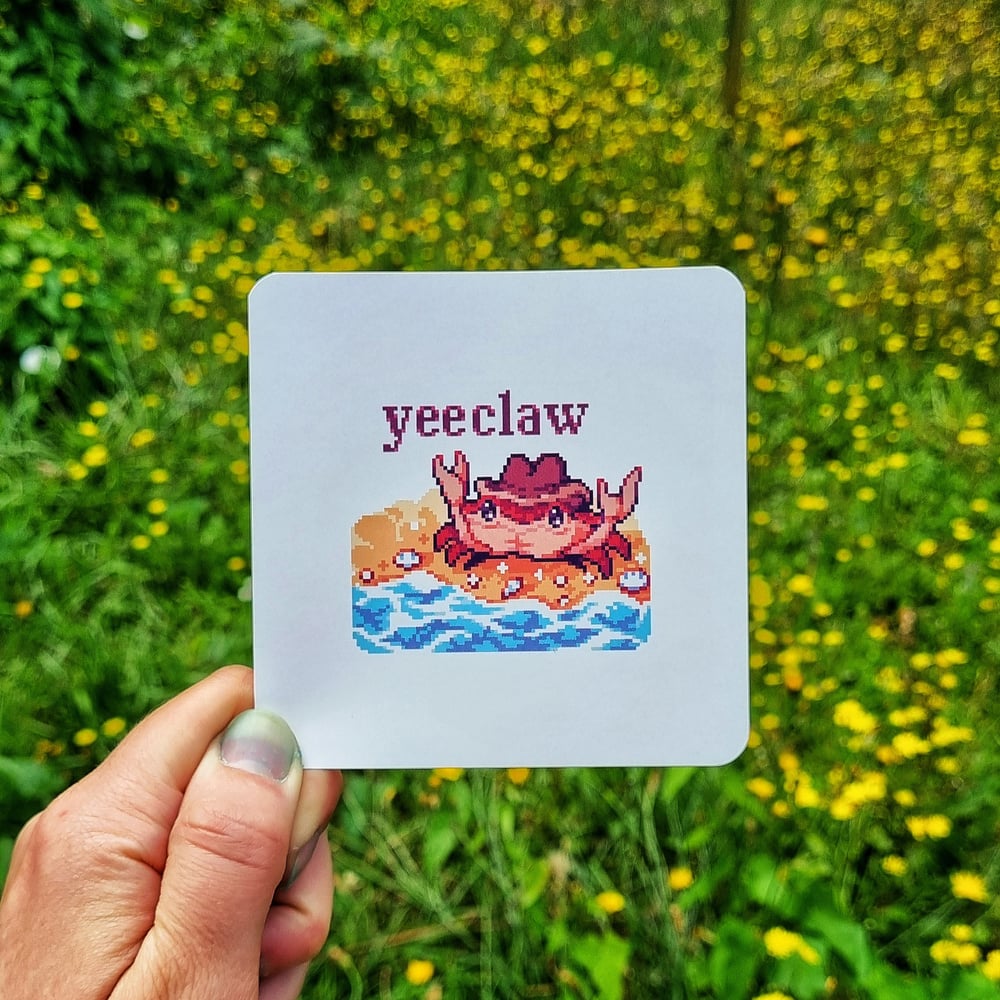 Yee-claw - Single Sticker 