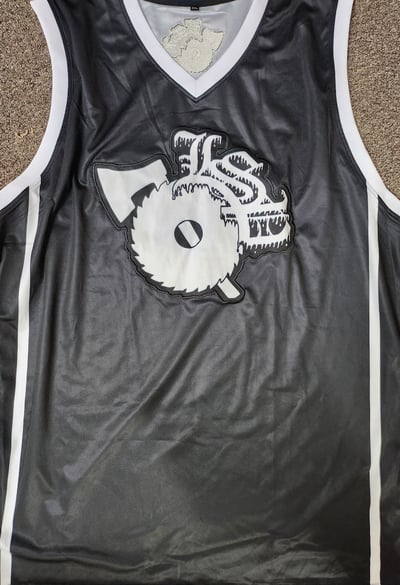 Image of LSP : 2023 BLACK w/  LOGO BASKETBALL Jersey 