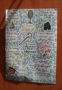 Image 1 of  Edward Nashton Nygma A5 Sticker Sheet Quote
