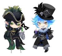 Image 1 of  Glorious Masquerade Acrylic Charms
