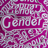 'Gender' Sticker