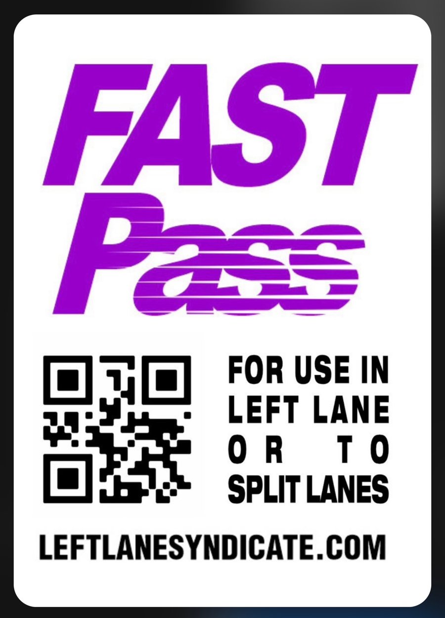 Image of Fast Pass Sticker Packs