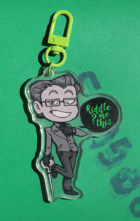Image 2 of Edward Nashton Nygma Acrylic Keychain