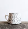 Arrow Herringbone Mug