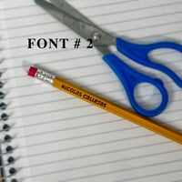Image 3 of ✏️ Engraved Ticonderoga #2 Pencils – 12-Pack