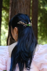 Image 4 of Pink Flower Hairpiece | Shoujo Fairytale