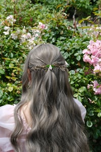 Image 5 of Pink Flower Hairpiece | Shoujo Fairytale