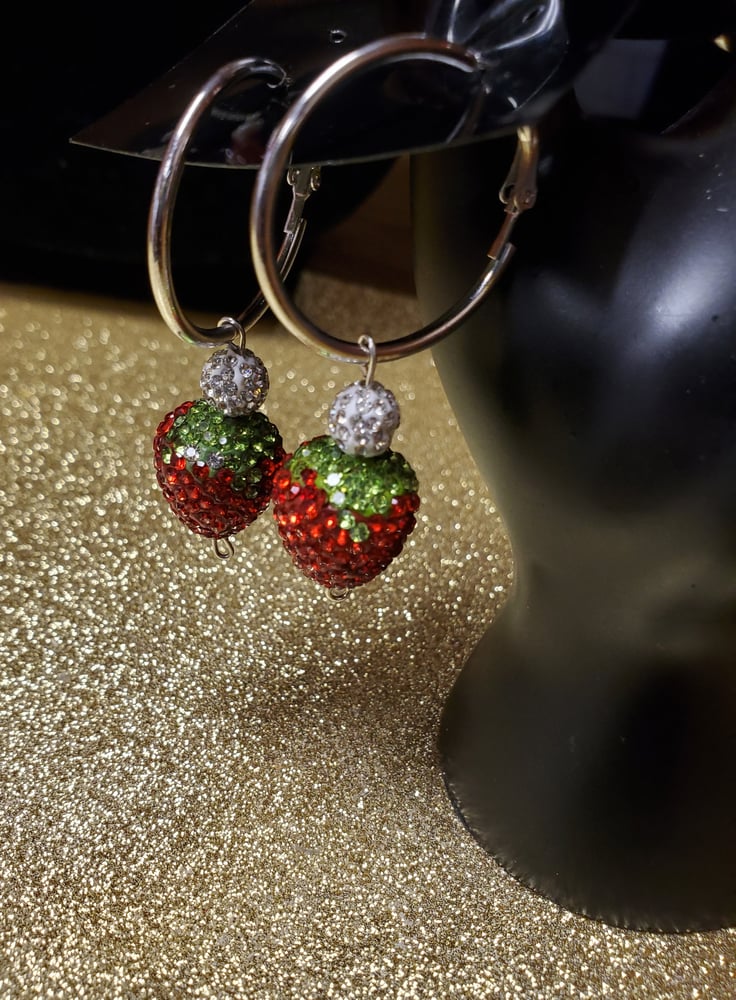 Image of STRAWBERRY earrings 